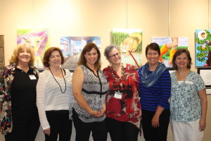 121 - The Word of Art 2 Committee - Deborah Ann Lucas, Catherine Conroy, Mary Lamphere, Kathleen Tresemer, Kristin Oakley, and Linda Kleczkowski