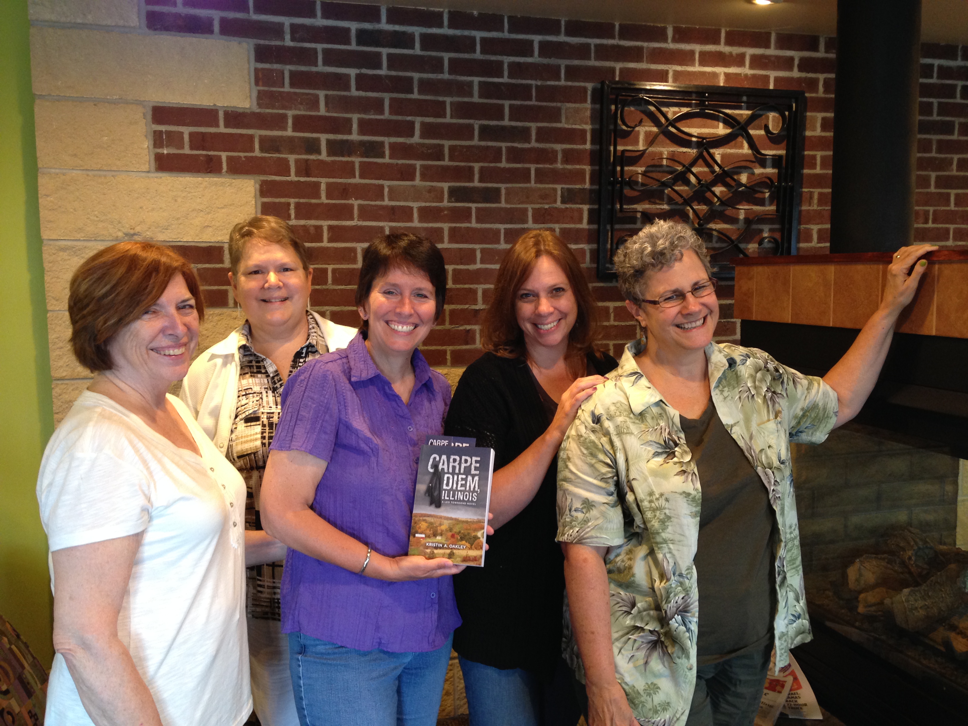 Authors Catherine Conroy, Lisa Roettger, Kristin, Mary Lamphere, and Kathleen Tresemer.