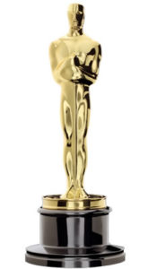The Oscar statue