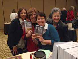 Chicks at book signing