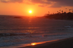 Sunset at Laguna Beach