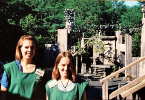 Caitlin and Jessica ushering at American Players Theatre