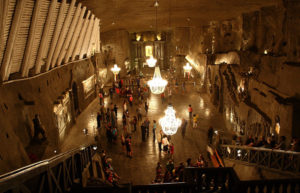 Wieliczka Salt Mine lobby