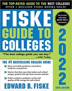 Cover of Fiske Guide to Colleges 2022