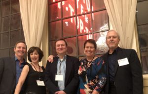 Kristin with CWA board members Randy Richardson, Samantha Hoffman, Rick Kaempfer, and Dan Burns