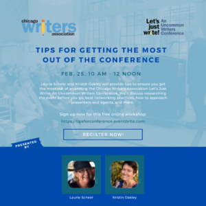 Flyer for the conference tips workshop