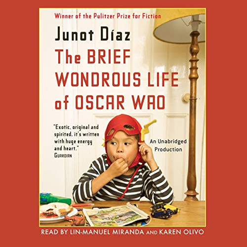 Cover of The Brief Wondrous LIfe of Oscar Wao audiobook