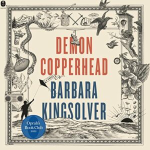 The cover of the Demon Copperhead audiobook