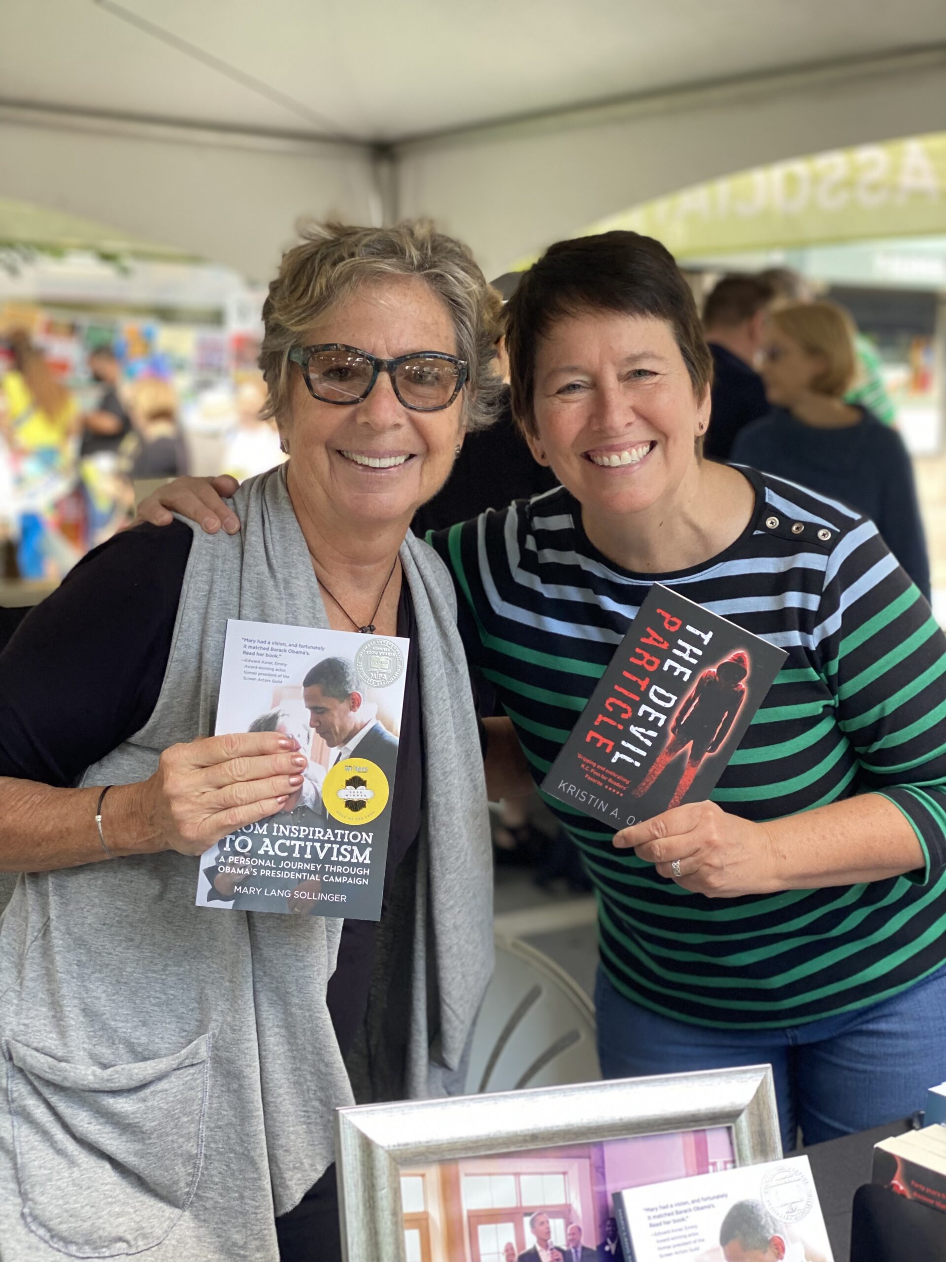 Kristin with Mary Lang Sollinger