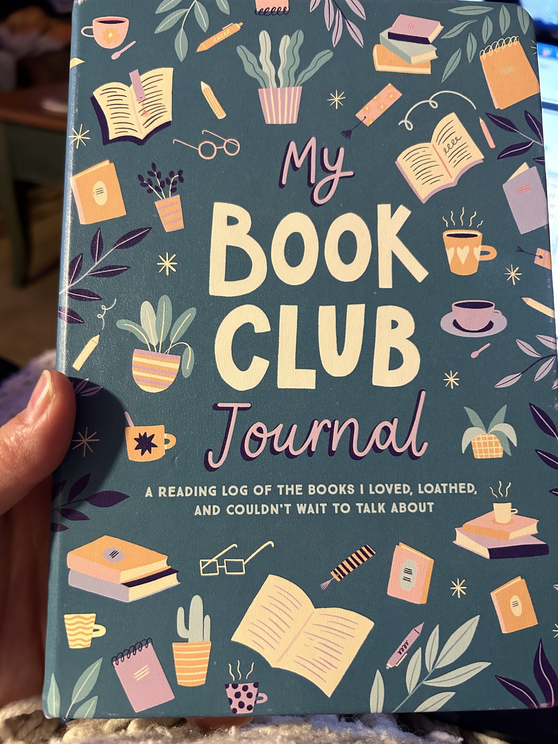 The Cover of My Book Club Journal