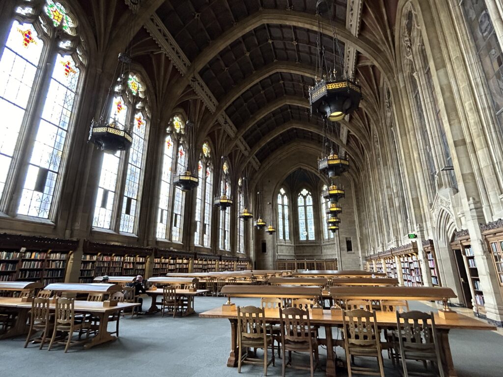 Interior of UW Library