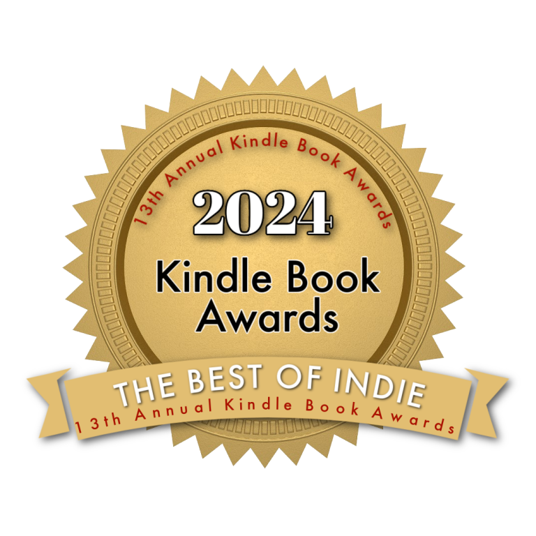 2024 Kindle Book Awards medallion